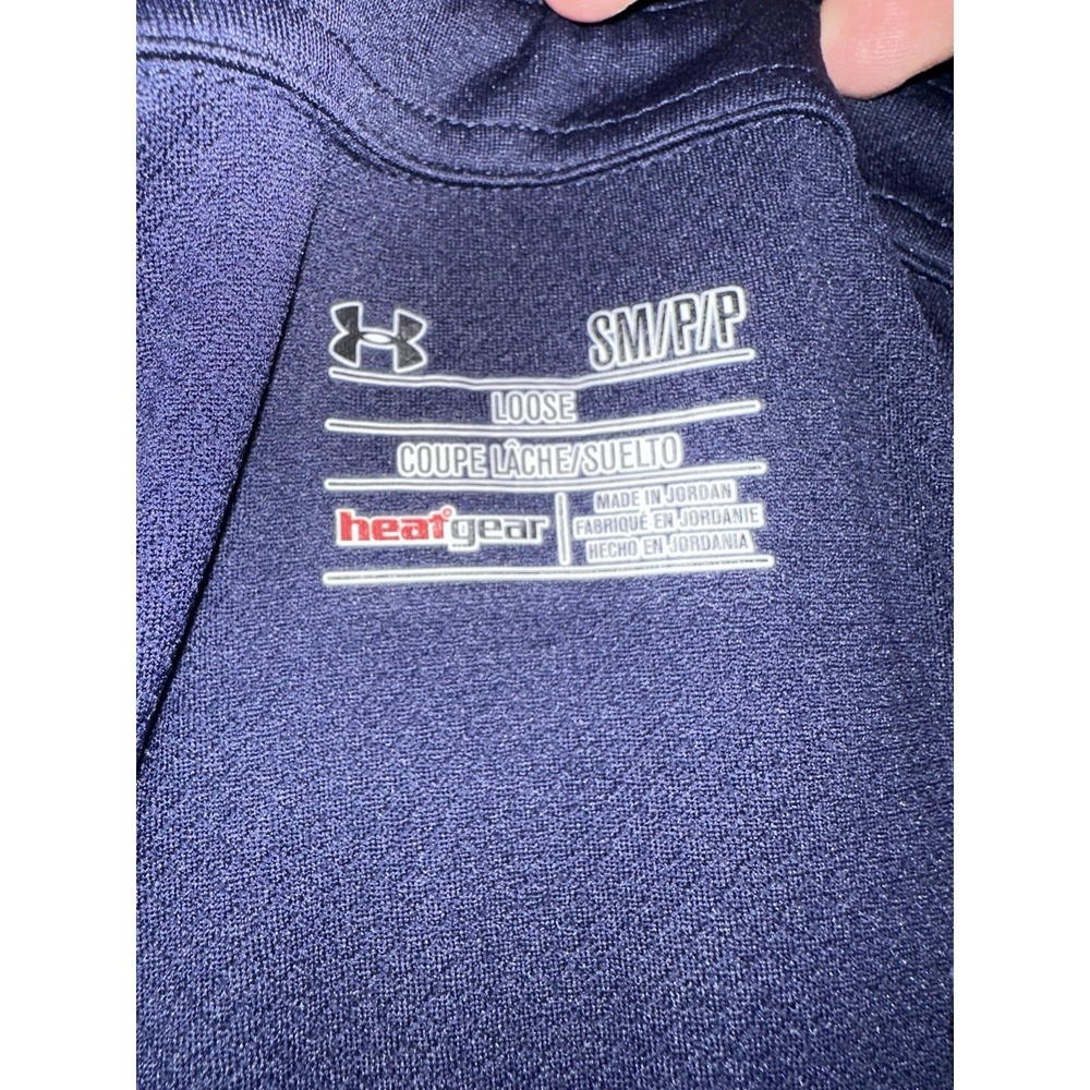 Under Armour Men's Heat Gear Polo Shirt Size Small Short Sleeve - Picture 3 of 3